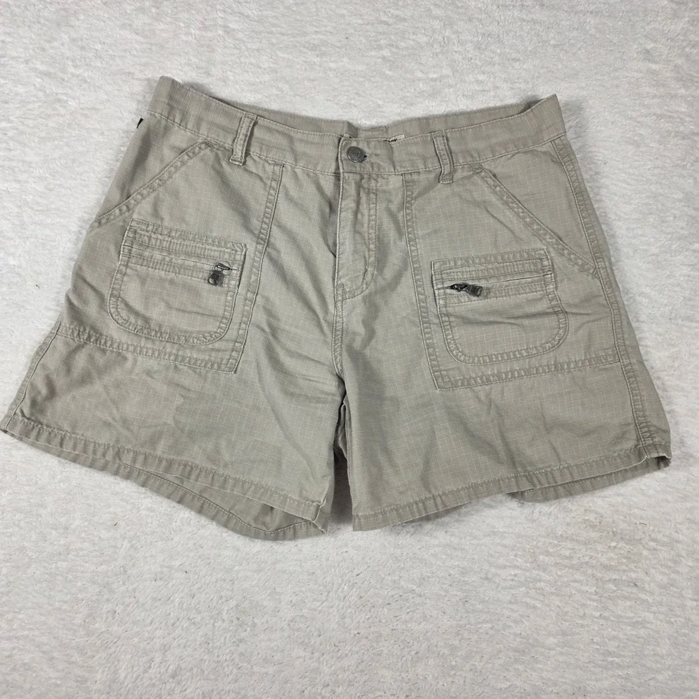 Polo Jeans‎ Co Ralph Lauren Cargo Shorts Womens 8 Tan Ripstop Utility